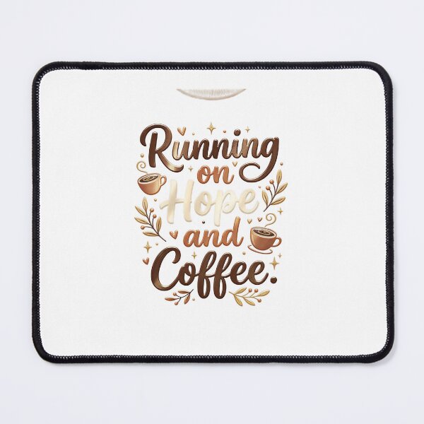 Item preview, Hope and Coffee Funny Burnout Coffee Lover designed and sold by NovaPrints Designs.