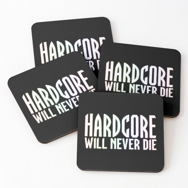 Item preview, Neon Hardcore Will Never Die Hardstyle Rave designed and sold by SPAZE-Typo.