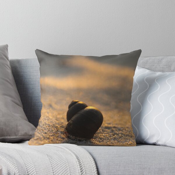 Item preview, shell on the sand at sunset designed and sold by TatinkaArtskill.