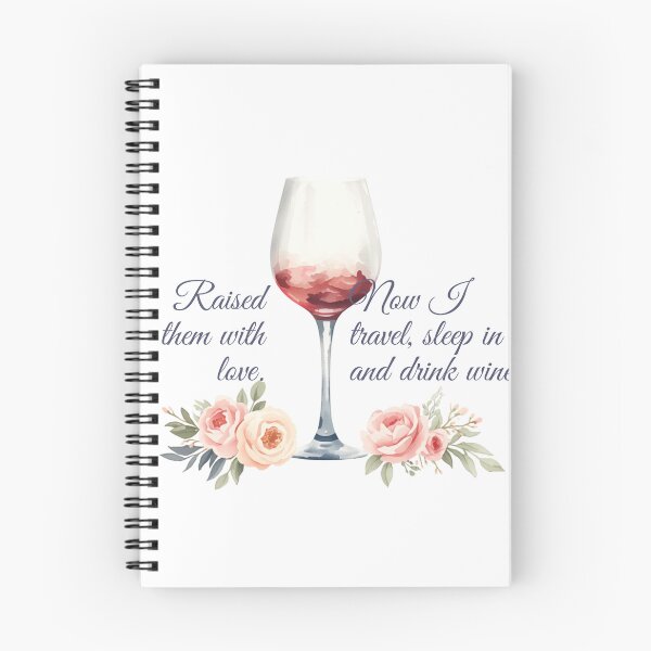 Item preview, Raised Them With Love Now I Drink Wine designed and sold by CozyMomDesign.
