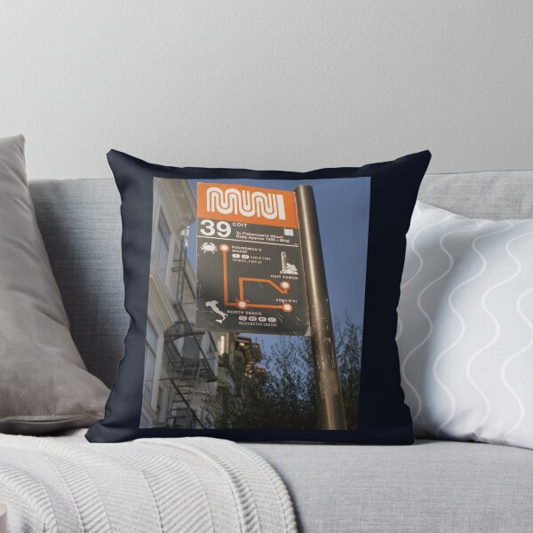 Item preview, MUNI 39 Coit Tower Bus Stop designed and sold by Ethel Jimenez.