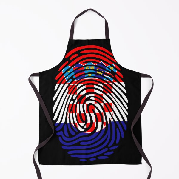 Item preview, Croatia Flag Fingerprint Identity | Croatian DNA Heritage Graphic designed and sold by NTGUILTY.