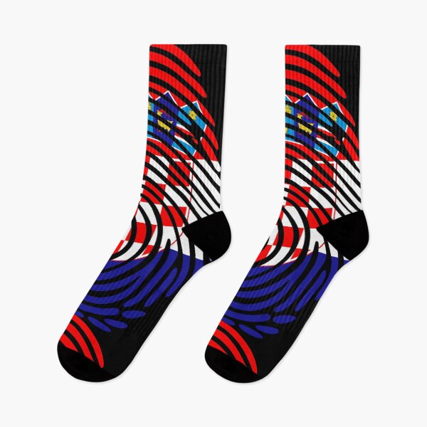Item preview, Croatia Flag Fingerprint Identity | Croatian DNA Heritage Graphic designed and sold by NTGUILTY.