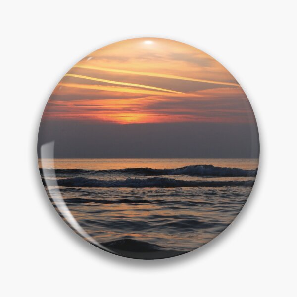 Item preview, Summer closeup sunset sea sky landscape. Colorful ocean beach sunrise designed and sold by TatinkaArtskill.
