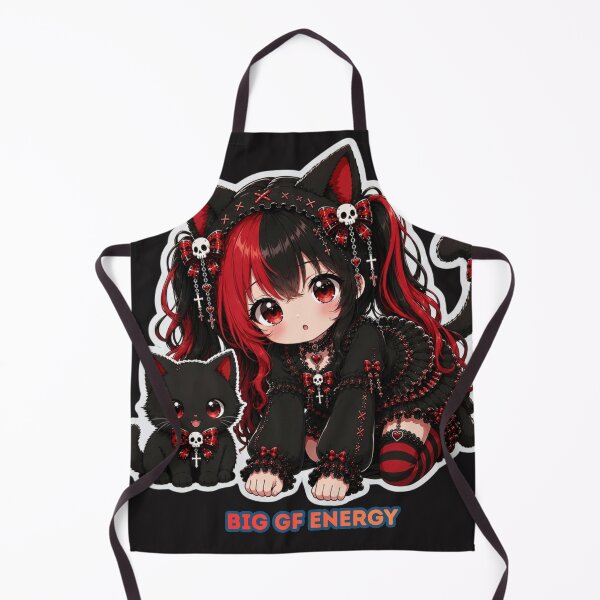 Item preview, Copy of Copy of Cute Gothic Anime Girl Everything Sucks designed and sold by Revyra.