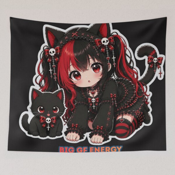 Item preview, Copy of Copy of  Cute Gothic Anime Girl Everything Sucks  designed and sold by Revyra.