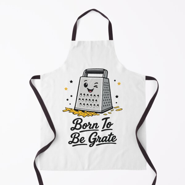 Item preview, Born to Be Grate – Funny Cheese Grater Pun Design designed and sold by Apotheosis by Irie Meraki.