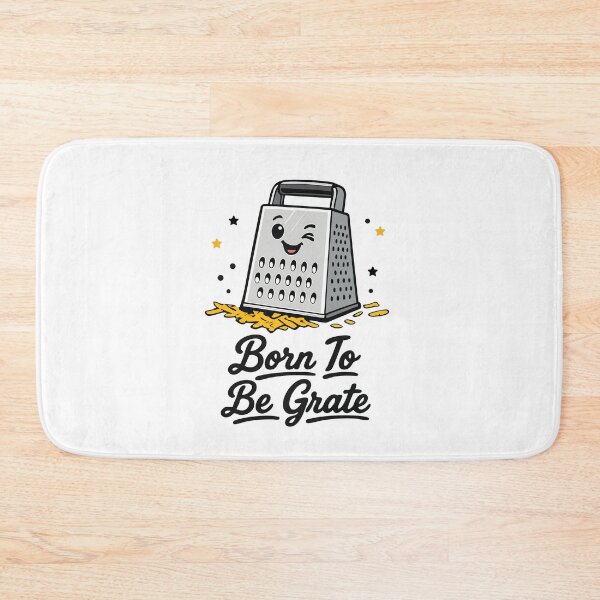 Item preview, Born to Be Grate – Funny Cheese Grater Pun Design designed and sold by Apotheosis by Irie Meraki.