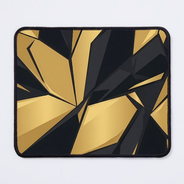 Item preview, Black and Gold Geometric Abstract Background Pattern Luxury Modern Design designed and sold by snaapzone.