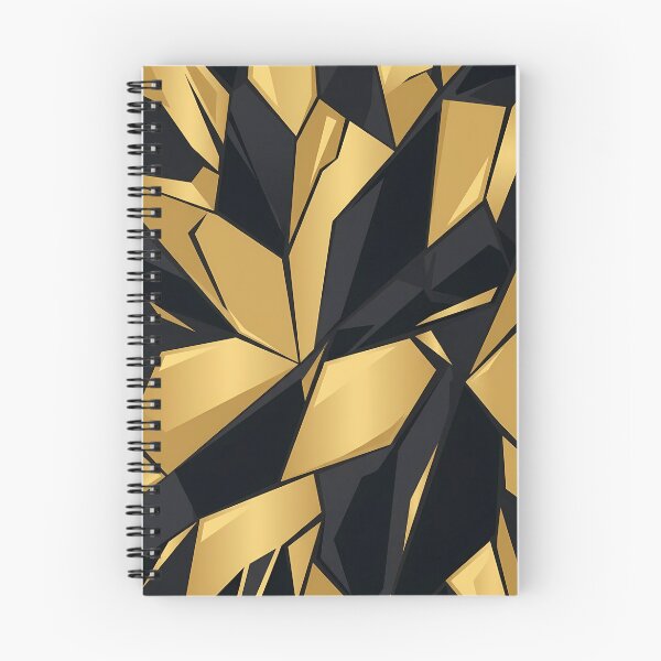 Item preview, Black and Gold Geometric Abstract Background Pattern Luxury Modern Design designed and sold by snaapzone.