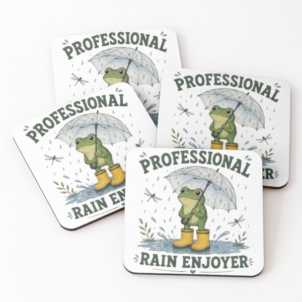 Item preview, Professional Rain Enjoyer Frog, Cute Frog in Rain Boots, Funny Rain Lover Sticker, Kawaii Amphibian Illustration, Pluviophile Giftage Wildflower Art, Rain Lover Gift, Cottagecore Nature Design designed and sold by TulipsArtDesigns .
