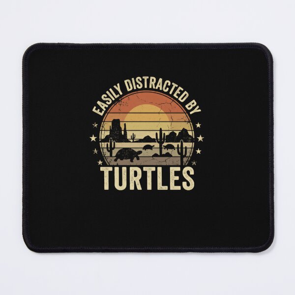 Item preview, Easily Distracted By Turtles Turtle Lover Reptile Owner Pet Enthusiast designed and sold by JonesFlora2025.