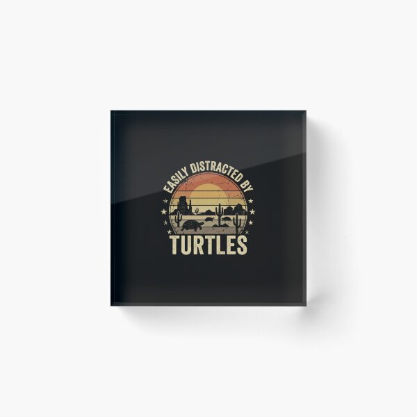 Item preview, Easily Distracted By Turtles Turtle Lover Reptile Owner Pet Enthusiast designed and sold by JonesFlora2025.