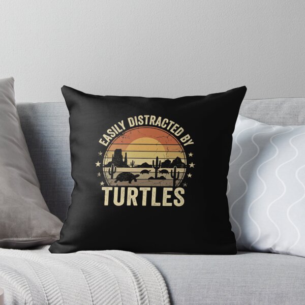 Item preview, Easily Distracted By Turtles Turtle Lover Reptile Owner Pet Enthusiast designed and sold by JonesFlora2025.