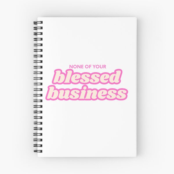 Item preview, None of Your Blessed Business designed and sold by footnotes-club.