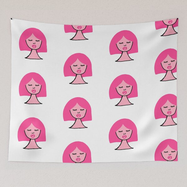 Item preview, pink girl hair designed and sold by Kasia1987t.