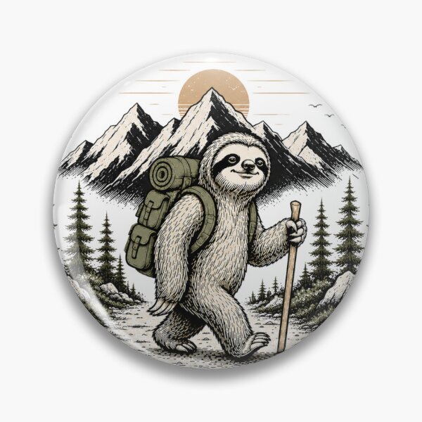 Item preview, Slow Hiking Club Mountain Adventure designed and sold by Miles&Moments.