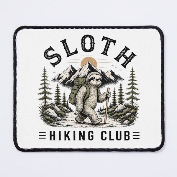 Item preview, Slow Hiking Club Mountain Adventure designed and sold by Miles&Moments.
