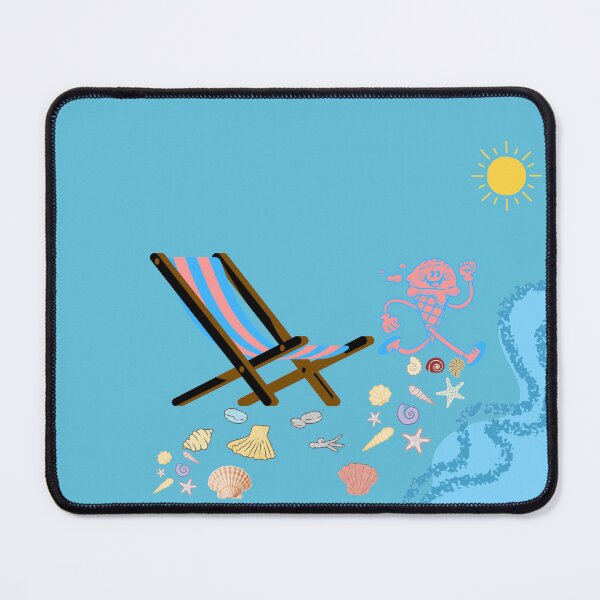 Item preview, Cute Ice Cream happy Summer Beach Day illustration designed and sold by Zenith-Prime.