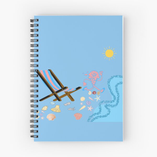 Item preview, Cute Ice Cream happy Summer Beach Day illustration designed and sold by Zenith-Prime.