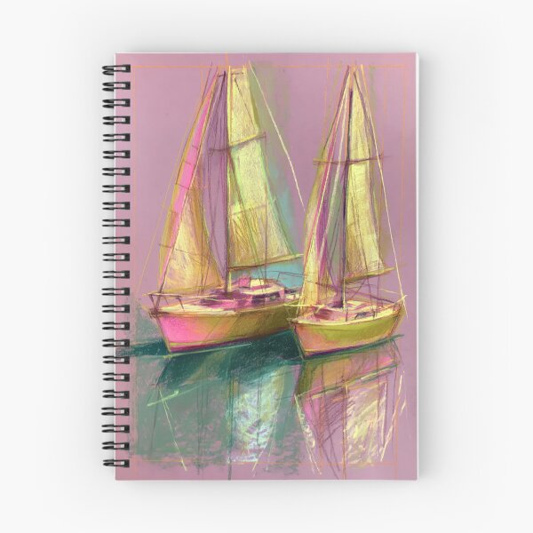Item preview, Sailing boats painting pastel art #sailing designed and sold by JBJart.