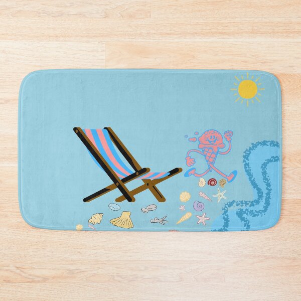 Item preview, Cute Ice Cream happy Summer Beach Day illustration designed and sold by Zenith-Prime.