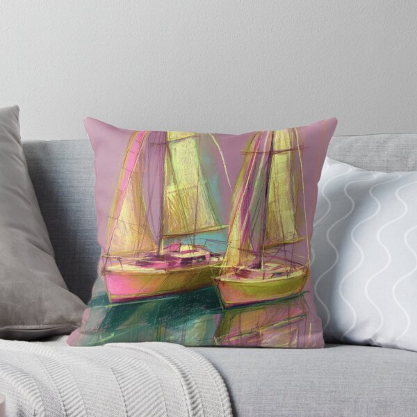 Item preview, Sailing boats painting pastel art #sailing designed and sold by JBJart.