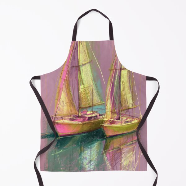 Item preview, Sailing boats painting pastel art #sailing designed and sold by JBJart.