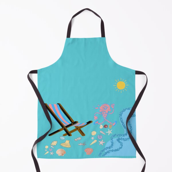 Item preview, Cute Ice Cream happy Summer Beach Day illustration designed and sold by Zenith-Prime.