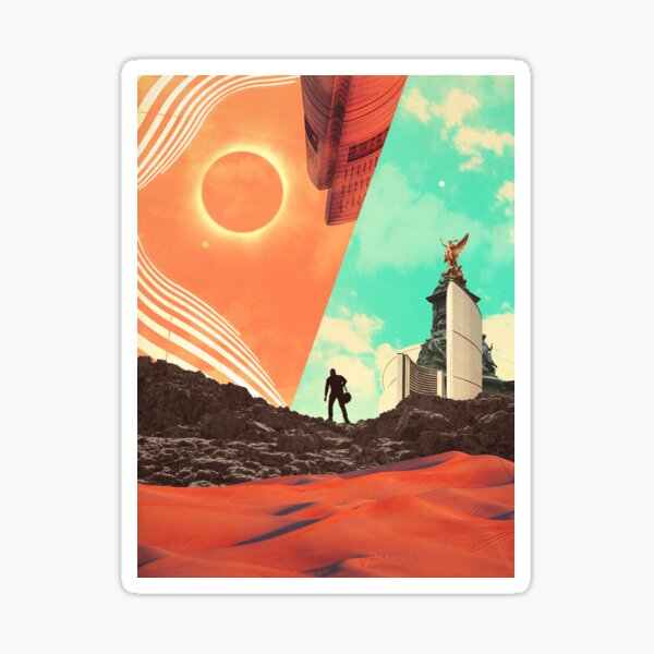Leaving the Void Sticker