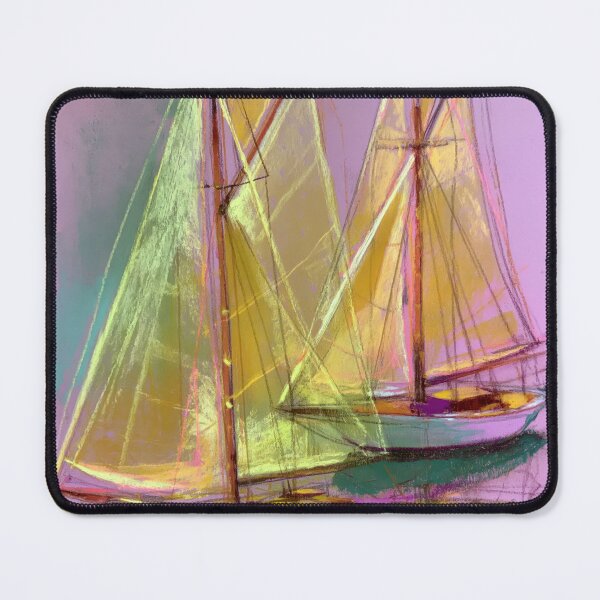 Item preview, Sailing boats painting pastel art #sailing designed and sold by JBJart.