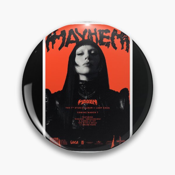 Artikelvorschau, Lady Gaga MAYHEM Albumposter entworfen und verkauft von martirush.