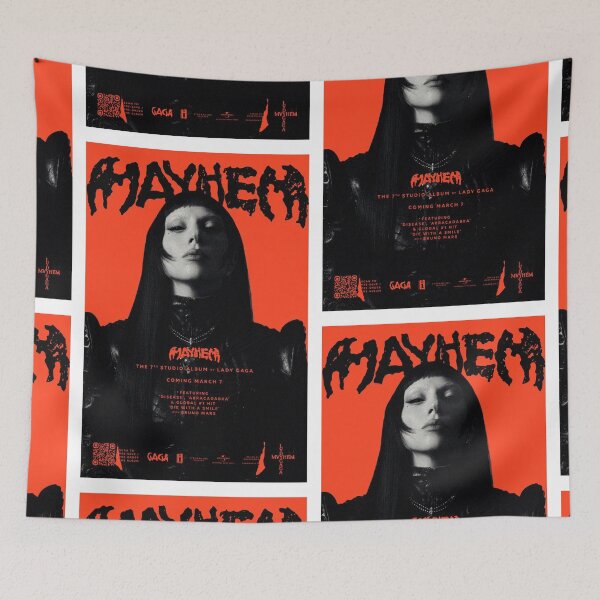 Item preview, Lady Gaga MAYHEM Album Poster designed and sold by martirush.