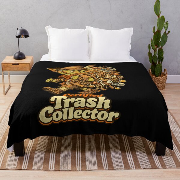 Item preview, Certified Trash Collector Goblin – Funny Fantasy RPG Loot Hoarder Vintage Design designed and sold by MartBook.