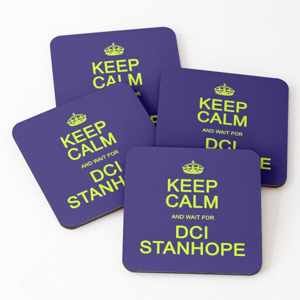 Item preview, Keep Calm and wait for DCI Stanhope designed and sold by Normbot2000.