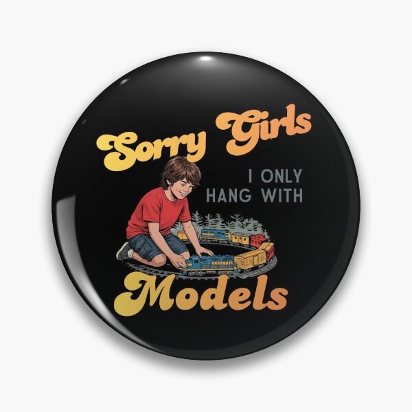 Artikelvorschau, Tut mir leid, Mädels, ich hänge nur mit Models ab. entworfen und verkauft von BlueprintBold.