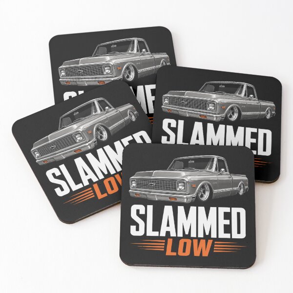 Item preview, C10 Mini Truck Builder Who Slammed Low Ground Lowered T-Shirt, Mini Truck Enthusiast Gift, Lowered Truck Graphic Tee designed and sold by Trendably.