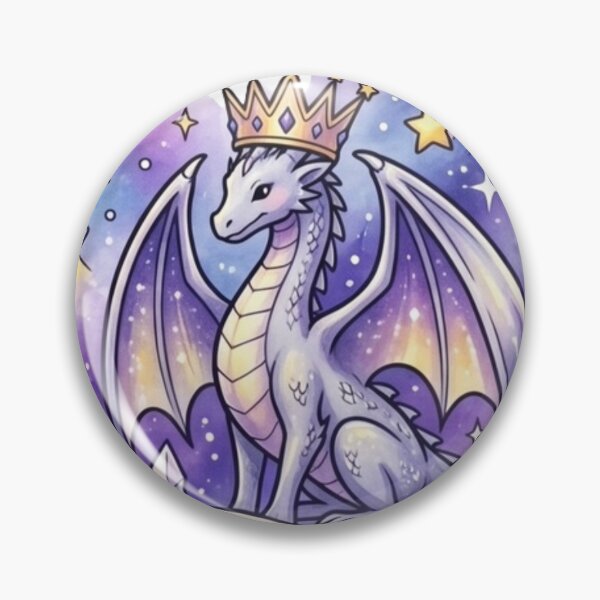 Item preview, Celestial Dragon King | Cosmic Fantasy Dragon Crown | Magical Galaxy Dragon Art designed and sold by Cosmic Doodle Co..