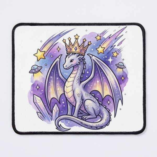 Item preview, Celestial Dragon King | Cosmic Fantasy Dragon Crown | Magical Galaxy Dragon Art designed and sold by Cosmic Doodle Co..