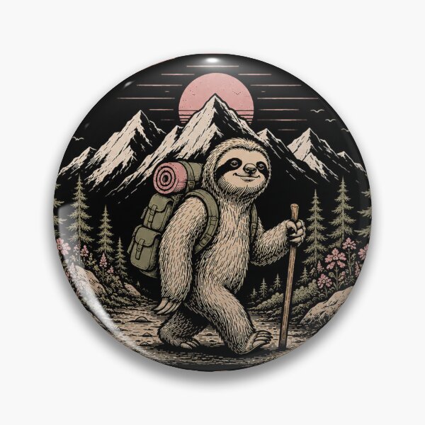 Item preview, Slow Hiking Club Mountain Adventure designed and sold by Miles&Moments.