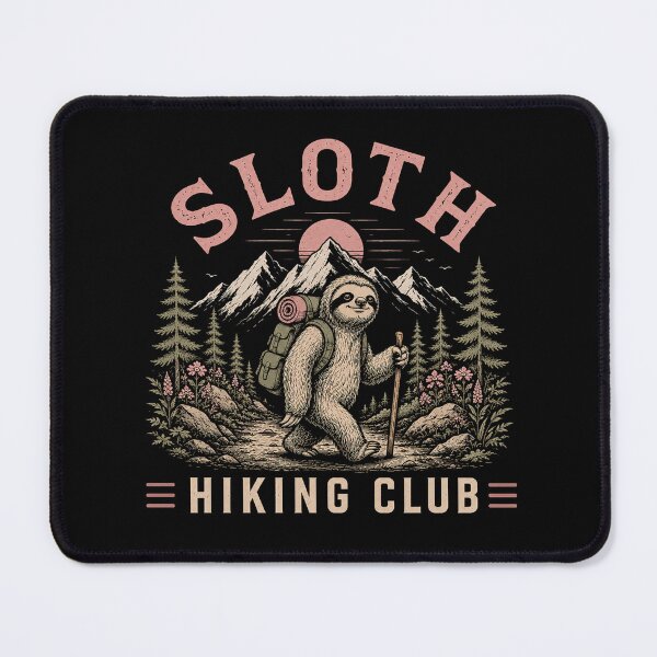 Item preview, Slow Hiking Club Mountain Adventure designed and sold by Miles&Moments.