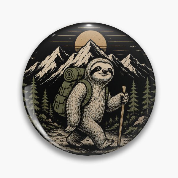 Item preview, Slow Hiking Club Mountain Adventure designed and sold by Miles&Moments.