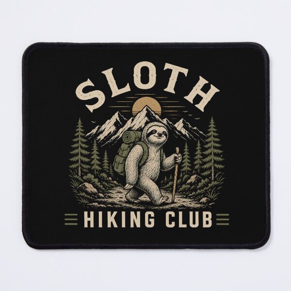 Item preview, Slow Hiking Club Mountain Adventure designed and sold by Miles&Moments.