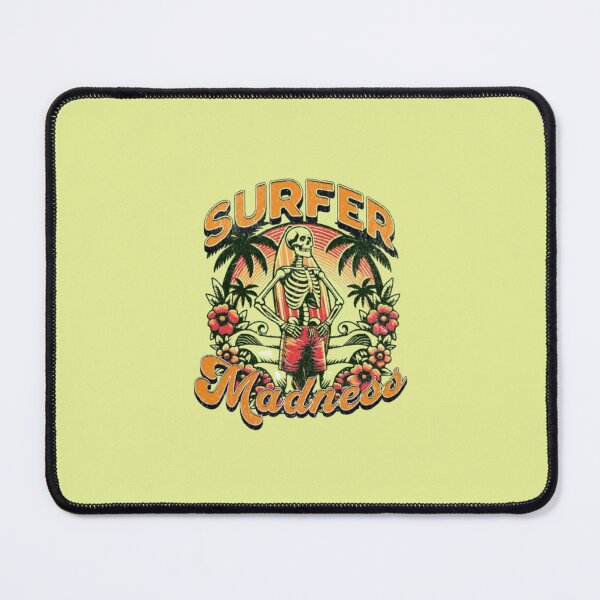 Item preview, Skeleton Surfer with Palms designed and sold by WAKYSHOP.