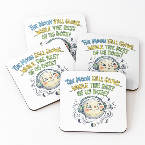 Item preview, The Moon Still Glows While The Rest Of Us Doze designed and sold by senya3001.