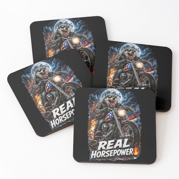 Item preview, Real Horsepower Biker Wolf designed and sold by FREENATION2026.