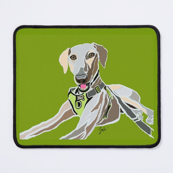 Item preview, Slim Shady the Lurcher designed and sold by TinaJostDesigns.