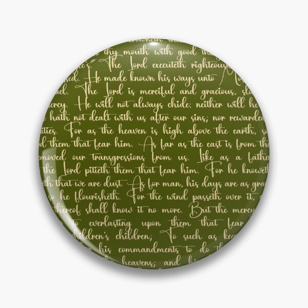 Item preview, Psalm103 on Olive Green designed and sold by DesignsbyPheby.