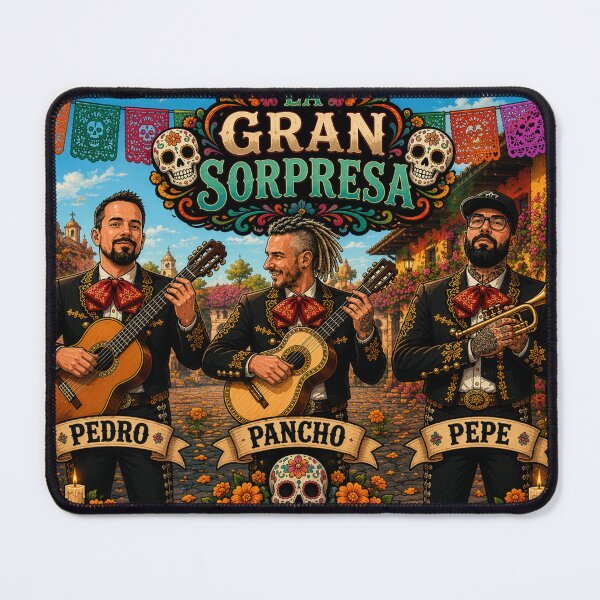 Item preview, La Gran Sorpresa - Your favourite Mariachi band.... from Wales, Romania and Northern England designed and sold by BadgerIsland.