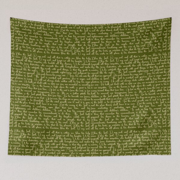 Item preview, Psalm103 on Olive Green designed and sold by DesignsbyPheby.
